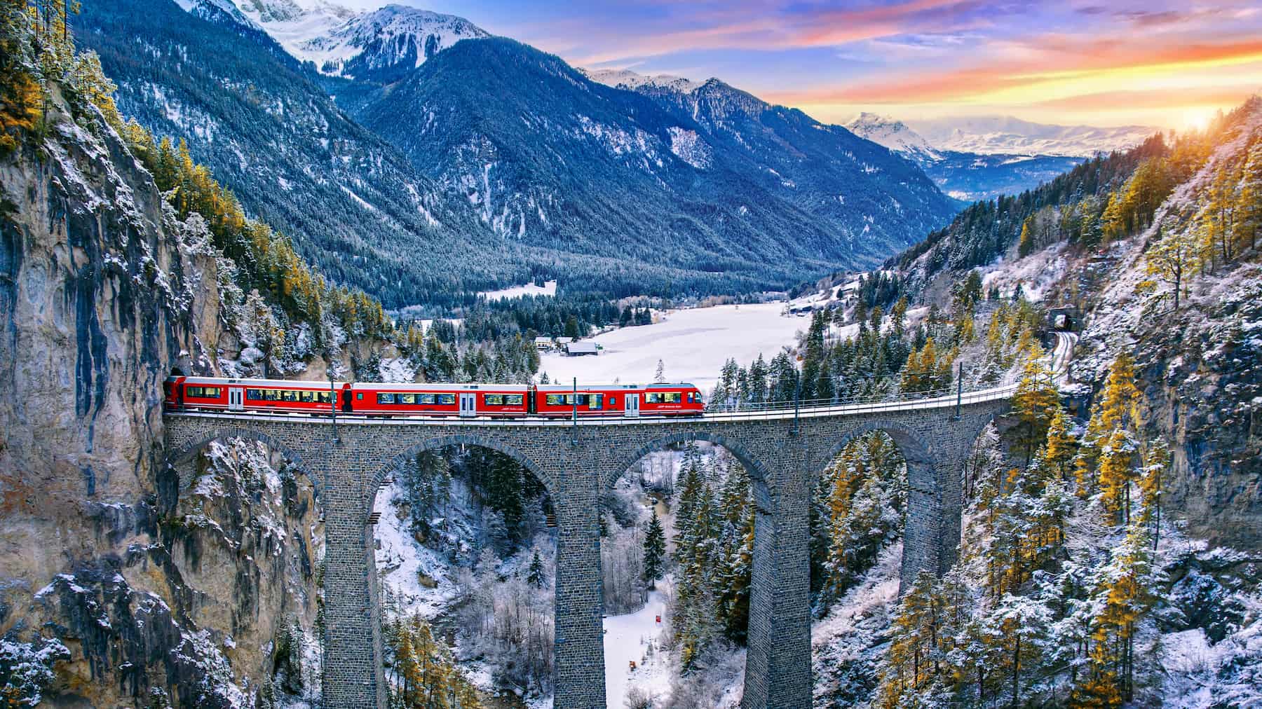Trenino Rosso + Coira + Saint Moritz
